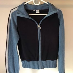 Cotton zip-up